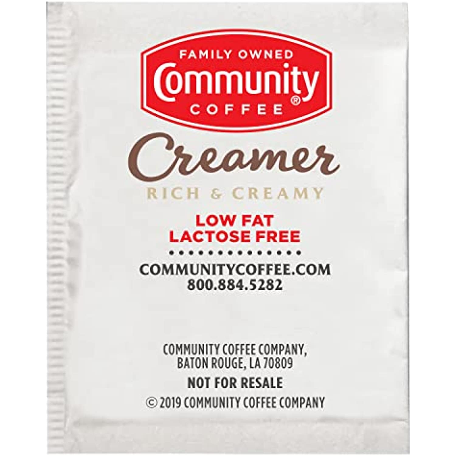 Community Coffee Creamer Bulk Pack Packets, 1000 Count