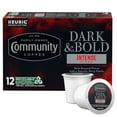 thumbnail image 1 of Community Coffee Dark & Bold Intense Blend 12 Count Coffee Pods, Dark Roast Compatible with Keurig 2.0 K-Cup Brewers, 12 Count (Pack of 1), 1 of 8