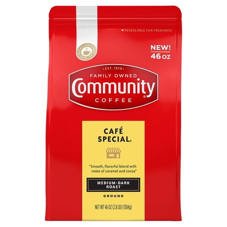 Community Coffee Ground, Cafe Special (46 oz.)