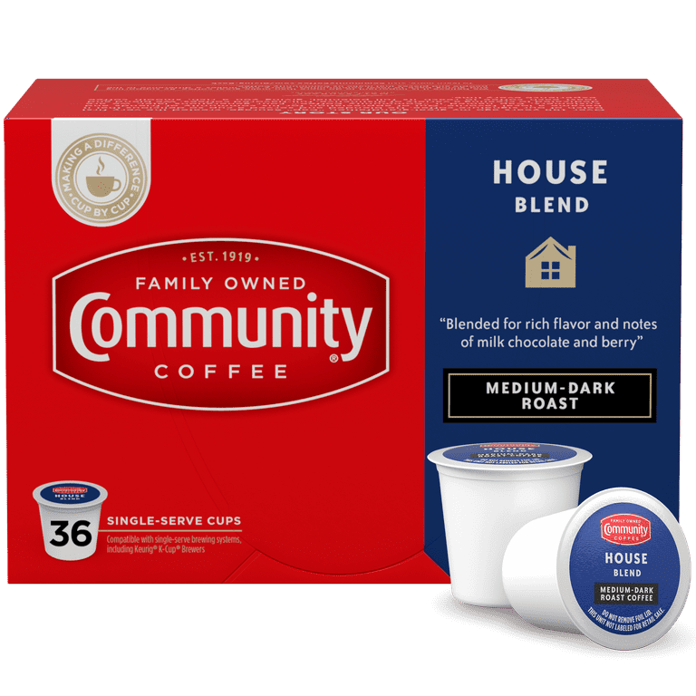 Community® Coffee House Blend Medium-Dark Roast Coffee Single