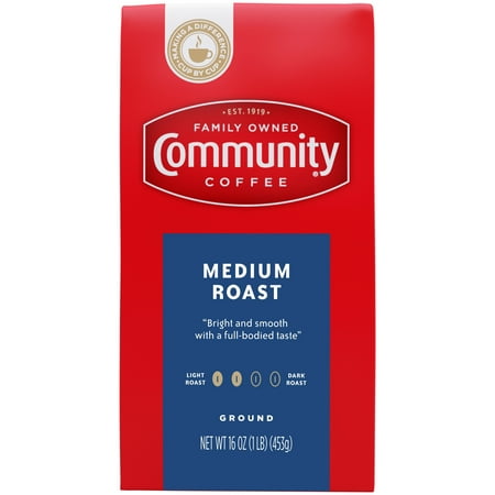 Community® Coffee Medium Roast Ground Coffee 16 oz Firm Pack