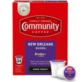 Community Coffee New Orleans Blend 24 Count Coffee Pods, Special Dark