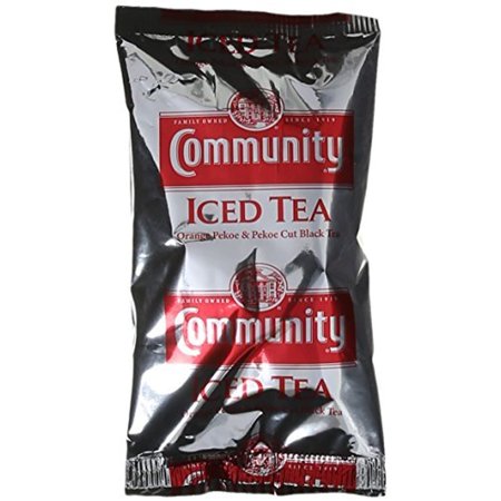 Community Coffee Pre-Measured Filter Packs Iced Tea, 24 Count (Pack Of 1)