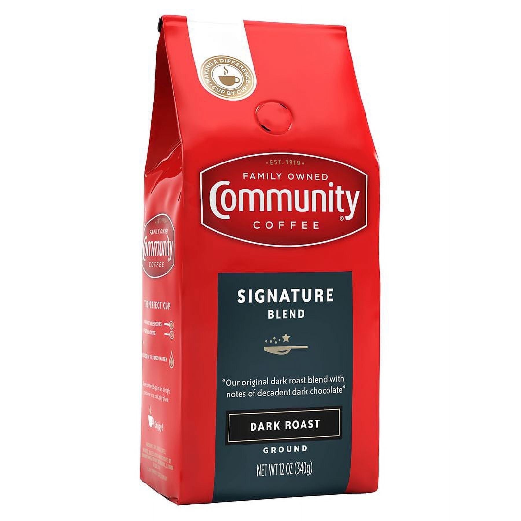 Community Coffee Signature Blend Dark Roast 12.0oz Pack of 2 - Walmart.com