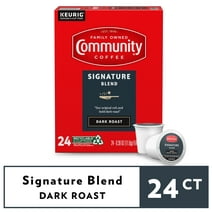 Community Coffee Signature Blend Pods for Keurig K-cups 24 Count