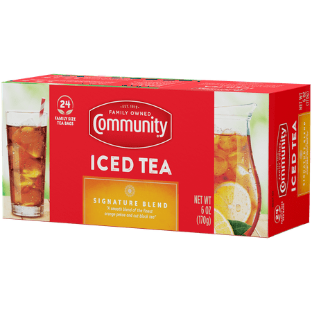 Community Coffee Signature Iced Tea 24 Ct Box