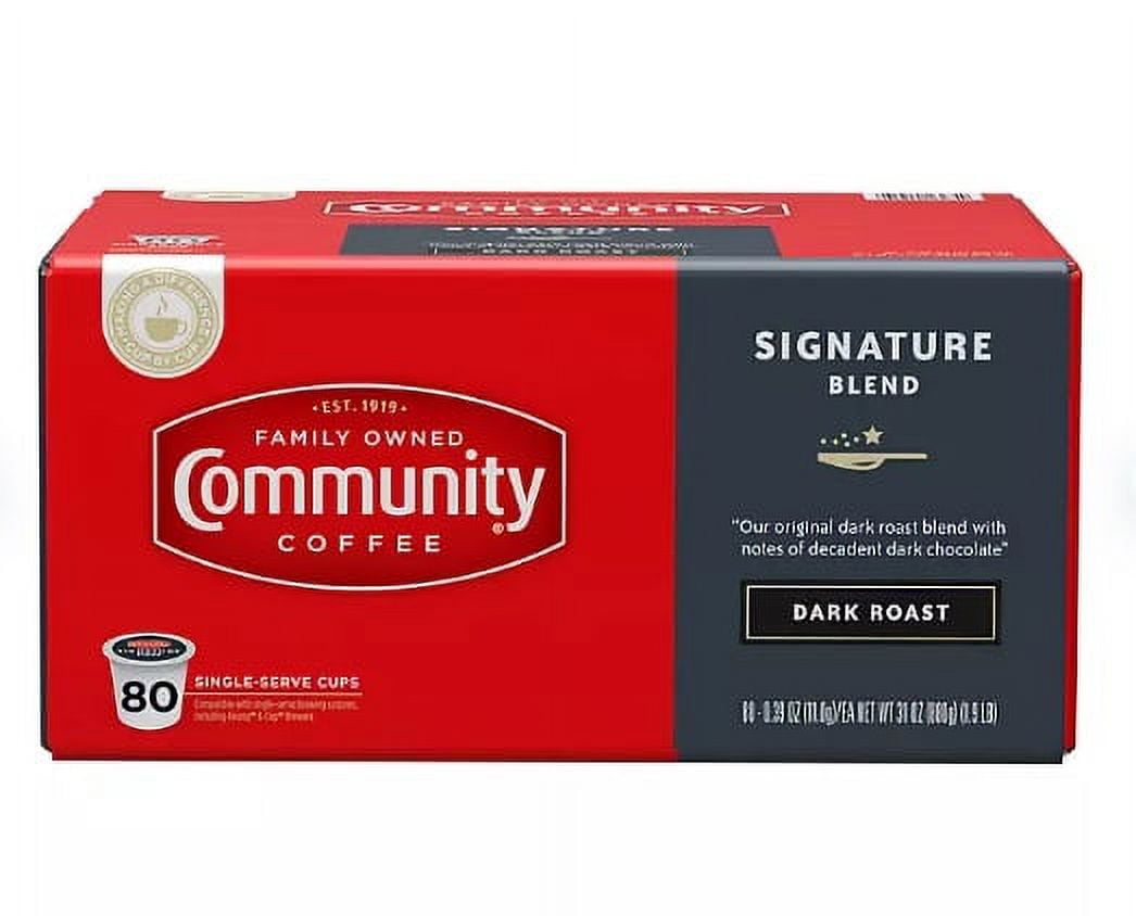 Community Coffee Single Serve Cups, Dark Roast (80 ct.)