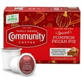 thumbnail image 1 of Community Coffee Spiced Pumpkin Pecan Pie Flavored 10 Count Coffee Pods, Medium Roast Compatible with Keurig 2.0 K-Cup Brewers, 10 Count (Pack of 1), 1 of 3