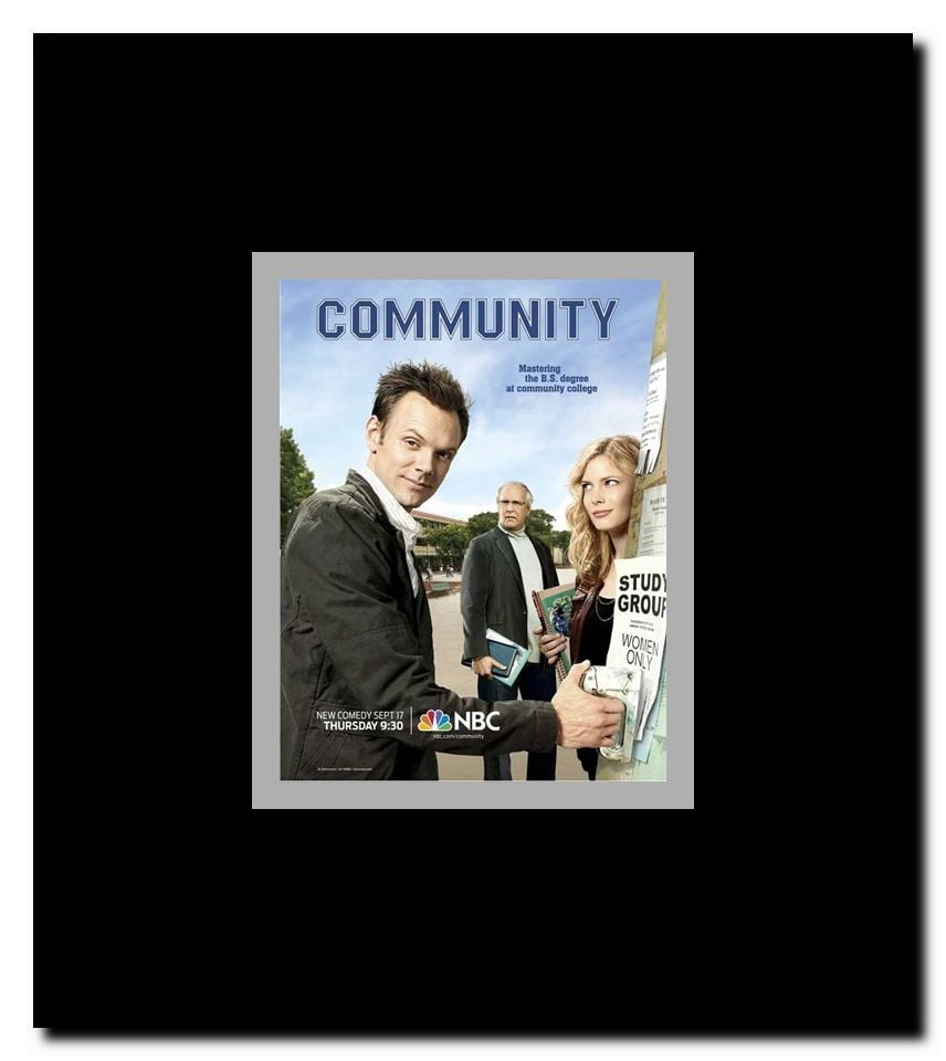 Community Framed Movie Poster