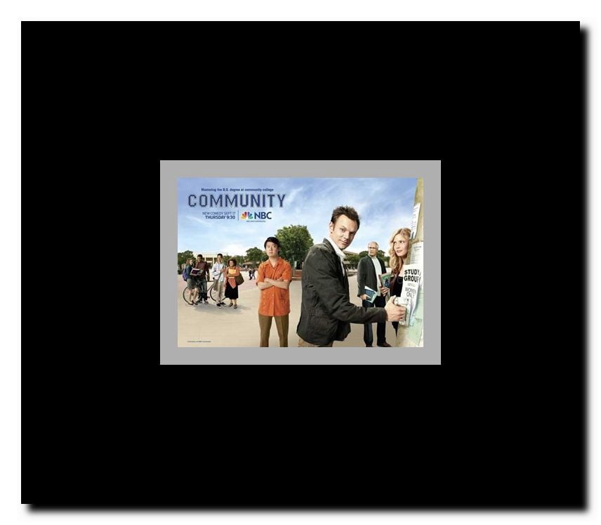 Community Framed Movie Poster