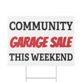 thumbnail image 1 of Community Garage Sale This Weekend Yard Sale Sign, 1 of 7