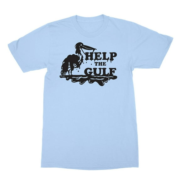 Community Help The Gulf Light Blue Heather T-Shirt