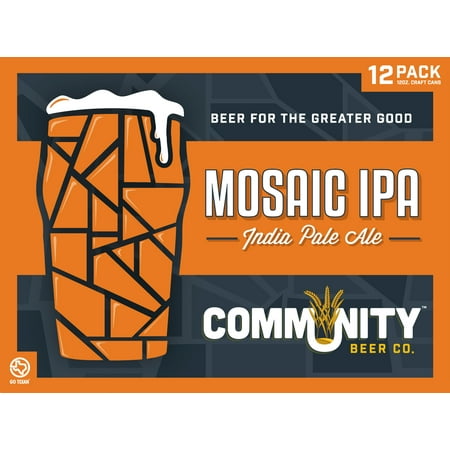 Community Mosaic IPA 12 Pack, 12 fl oz Cans