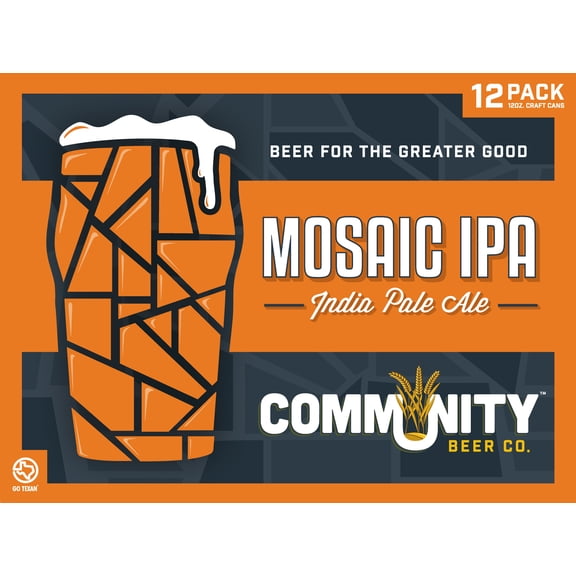 Community Mosaic IPA 12 Pack, 12 fl oz Cans