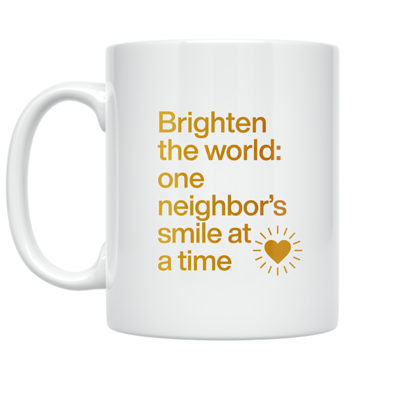 Community Service Inspiration - Community Spirit Advocate - 11 oz Ceramic Coffee Mug