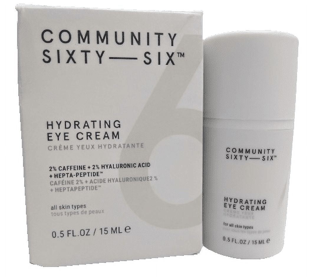 Community Sixty-Six Hydrating Caffeine Eye Cream .5 fl oz