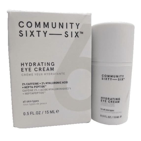 Community Sixty-Six Hydrating Caffeine Eye Cream .5 fl oz