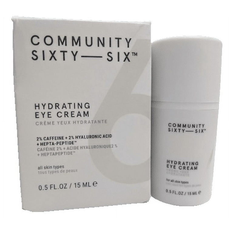 Community Sixty-Six Hydrating Caffeine Eye Cream .5 fl oz
