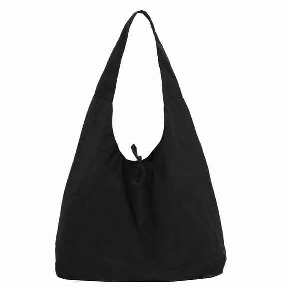 Commuter Handbag, French Women's Bow Bag, Ultra-light Nylon Cloth Bag, Large Capacity Single Shoulder Bag, Underarm Tote Bag