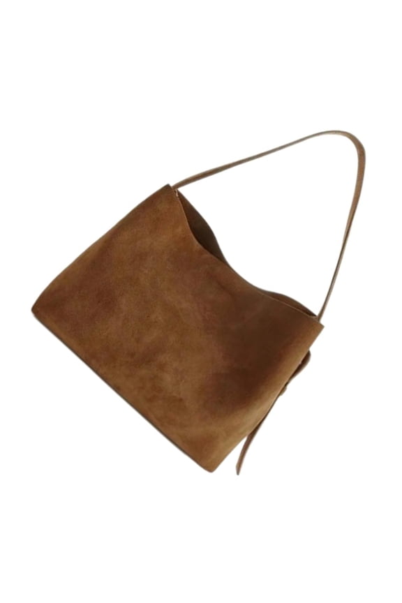 Commuters Shoulder Bag Corduroy Bucket Handbag Offering Ample Storage Space with Adjustable Strap for Professionals