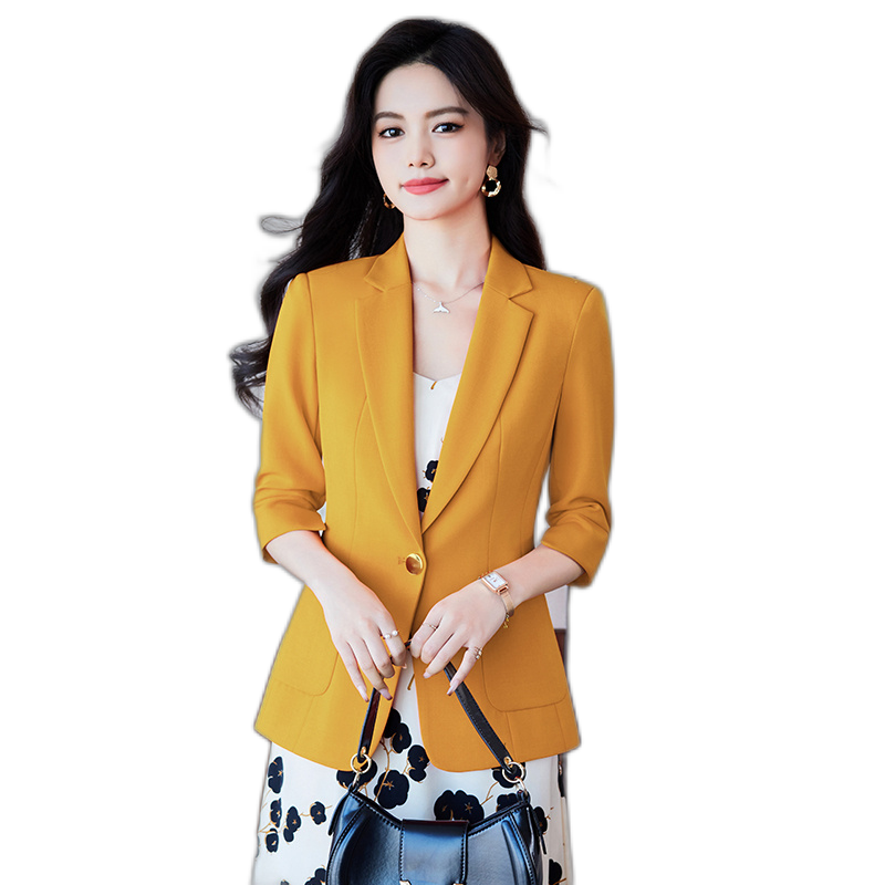 Commuting Business Attire Suit Jacket For Women Spring And Summer Slim ...