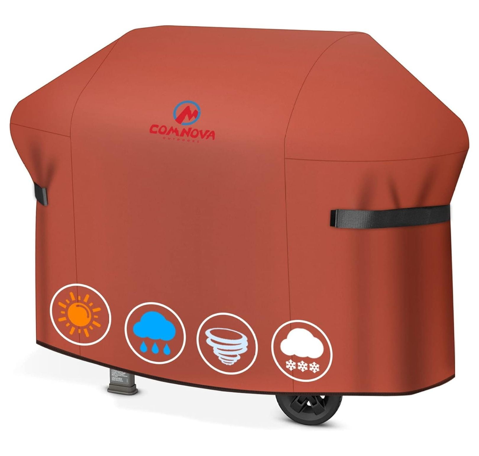 Comnova Grill Cover 60 Inch 600D BBQ Cover for Outdoor Grill Heavy