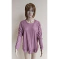 thumbnail image 1 of Como Blu Women´s Long Sleeve Blouse Size M Pink, 1 of 3