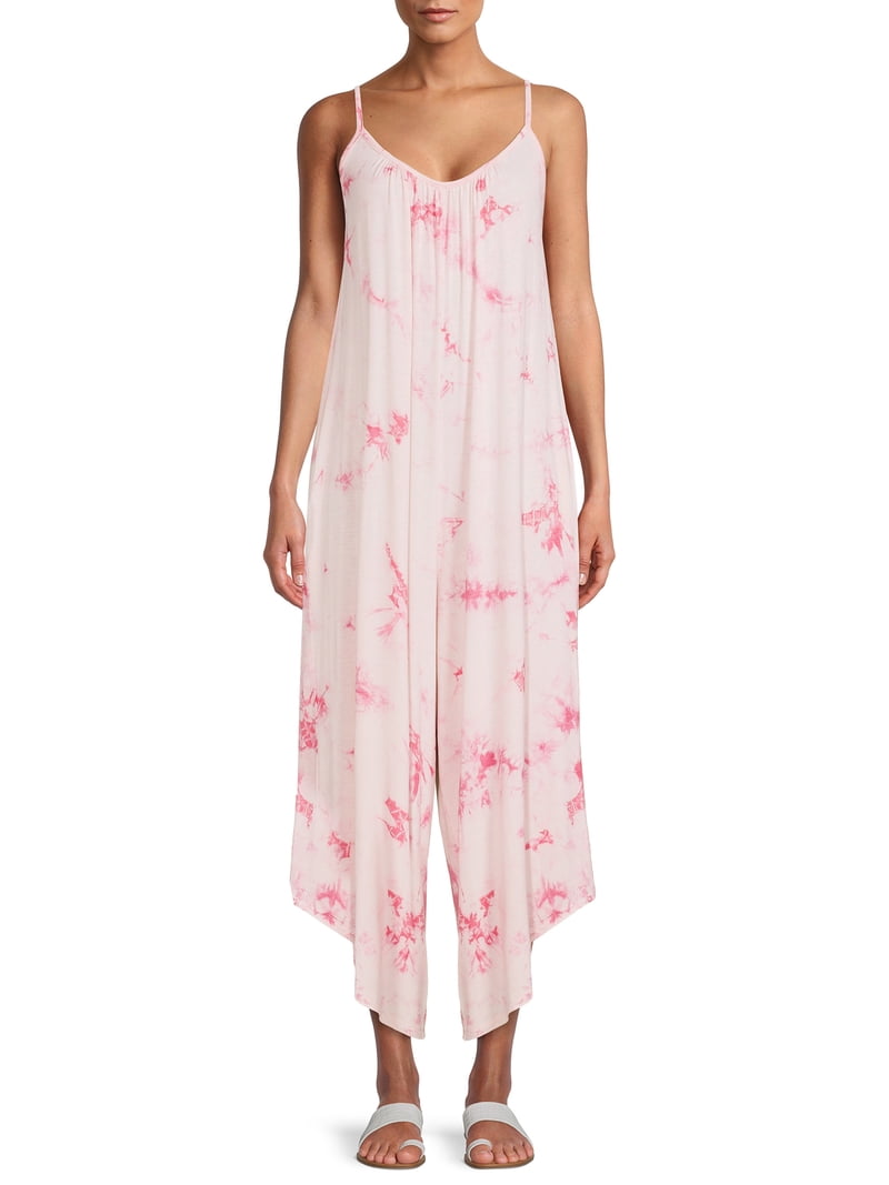 Como Blu Women's Sleeveless Lounge Jumpsuit - Walmart.com