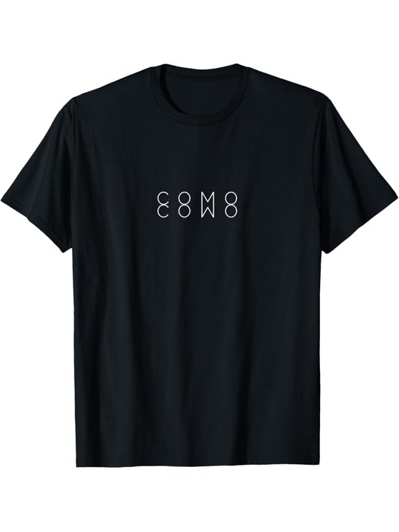 Como Reflections - Italy Word Art Italian Souvenir T-Shirt men and women can wear, black, white, gifts
