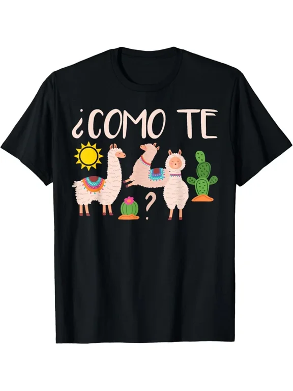 Como Te Llamas Spanish Teacher T-shirt