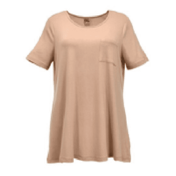 Como Vintage CS13395TSC Women's One Pocket Short Sleeve T-Shirt, XL