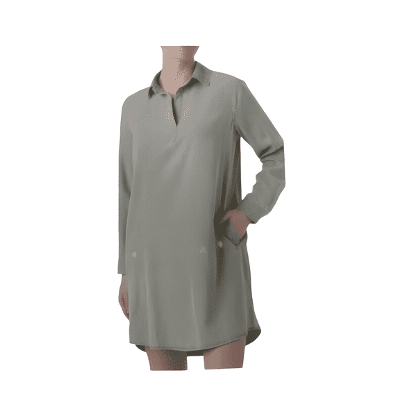 Como Vintage Ladies Lyocell Dress, (Seagrass, XXL)