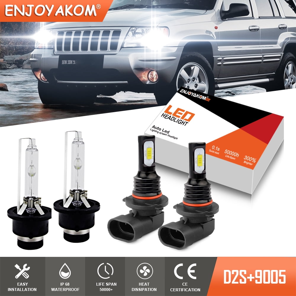 Comobo High Low Beam Kit For Subrau Forester 2010 2013 4x 9005 D2S LED Comobo High Low Beam Kit For Subrau Forester 2010 2013 4x 9005 D2S LED