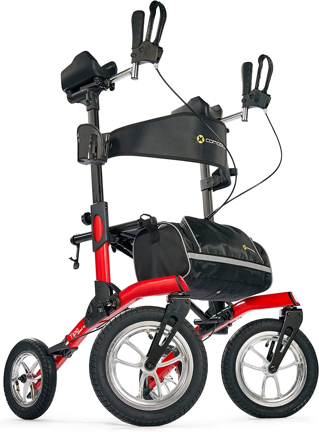 Comodità Tipo Stand Up Advance Upright Rollator Walker with Seat and