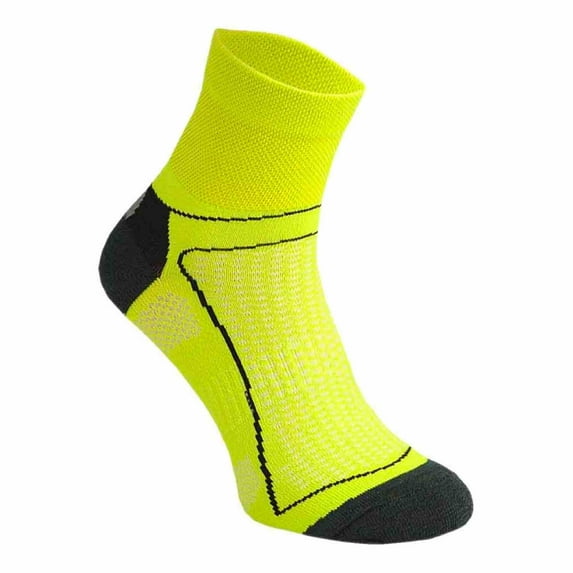 Comodo - High Vis Neon Cycling Socks for Bike | Mens & Womens | Bright Low Cut Ankle Socks