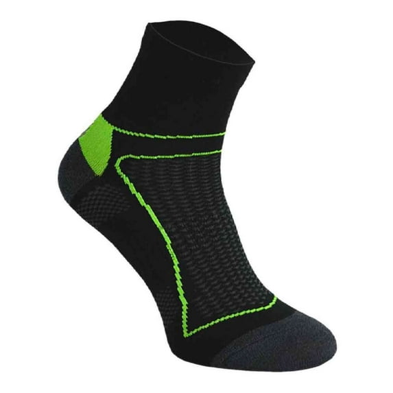 Comodo - High Vis Neon Cycling Socks for Bike | Mens & Womens | Bright Low Cut Ankle Socks