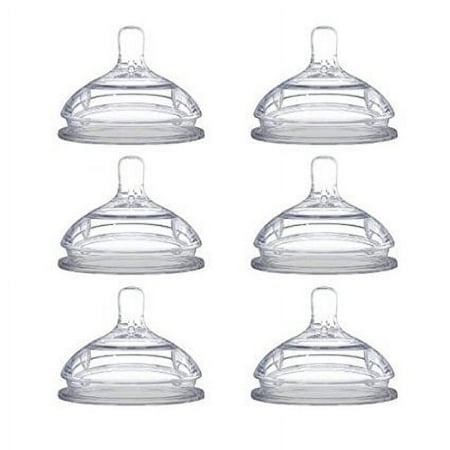 Comotomo Replacement Nipples Fast Flow (6+ months) - 2 Count, 3 Packs