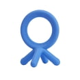 thumbnail image 1 of Comotomo Silicone Baby Teether, Blue, 1 of 6