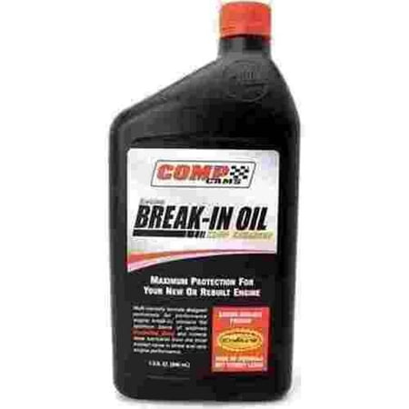 Comp Cams Engine Break-In Oil Durable, Easy to Use Motor Oil 10W-30, 1 qt