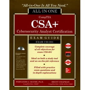 Pre-Owned CompTIA CSA+ Cybersecurity Analyst Certification Exam Guide