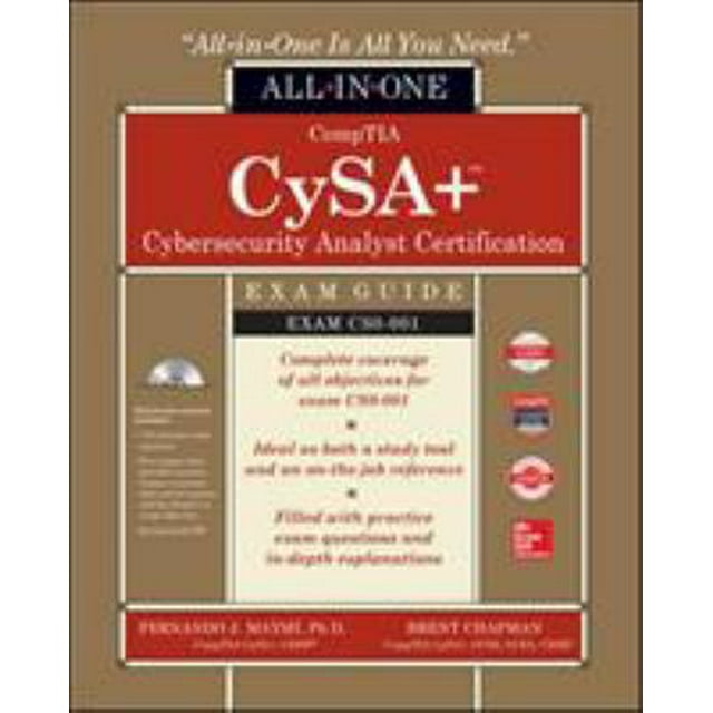 Pre Owned CompTIA CSA Cybersecurity Analyst Certification Exam Guide Pre Owned CompTIA CSA Cybersecurity Analyst Certification Exam Guide