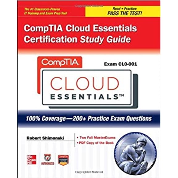 Pre-Owned CompTIA Cloud Essentials Certification Study Guide (Exam CLO-001) (Certification Press), 9780071800433, 0071800433, Paperback, 1 edition
