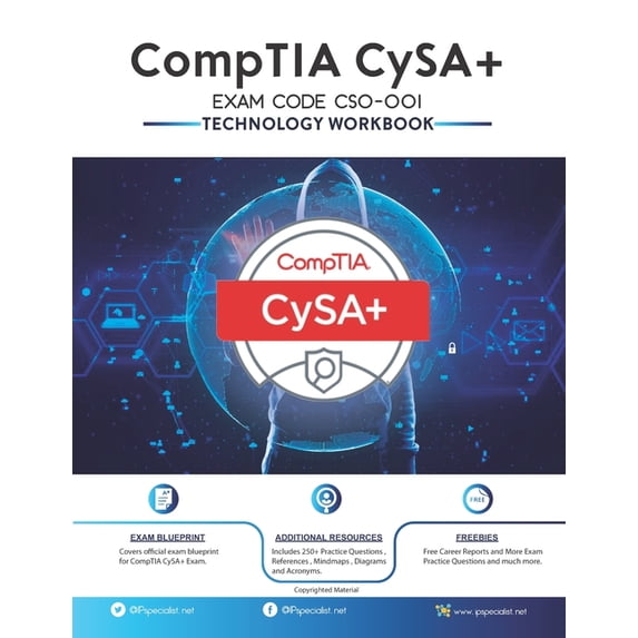 CompTIA CySA+ EXAM CODE (CS0-001) Technology Workbook, (Paperback ...