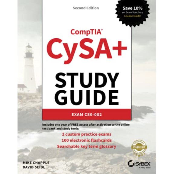 Pre-Owned Comptia Cysa+ Study Guide: Exam Cs0-002 (Paperback) 1119684056 9781119684053