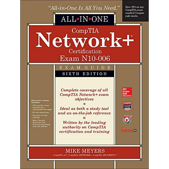 Pre-Owned Comptia Network+ All-in-one Exam Guide: Exam N10-006 (Hardcover) 0071848223 9780071848220