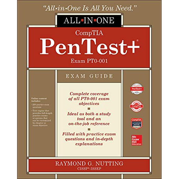 Pre-Owned Comptia Pentest+ Certification All-In-One Exam Guide (Exam Pt0-001) (Paperback) 1260135942 9781260135947