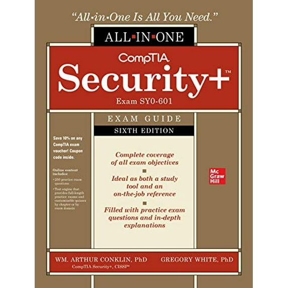 Pre-Owned Comptia Security+ All-In-One Exam Guide, Sixth Edition (Exam Sy0-601), (Hardcover)