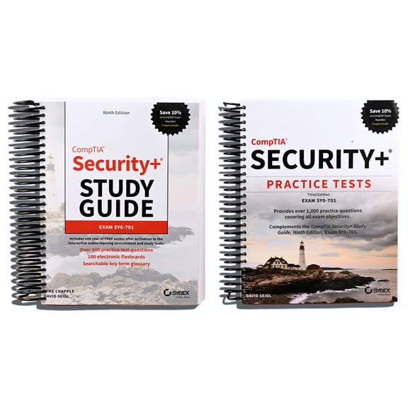 CompTIA Security+ Certification Kit: Exam SY0-701 (Sybex Study Guide) (Spiral bound)