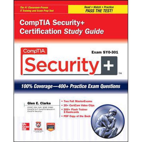 Pre-Owned CompTIA Security+ Certification Study Guide: Exam SY0-301 [With CDROM] (Paperback) 0071771409 9780071771405