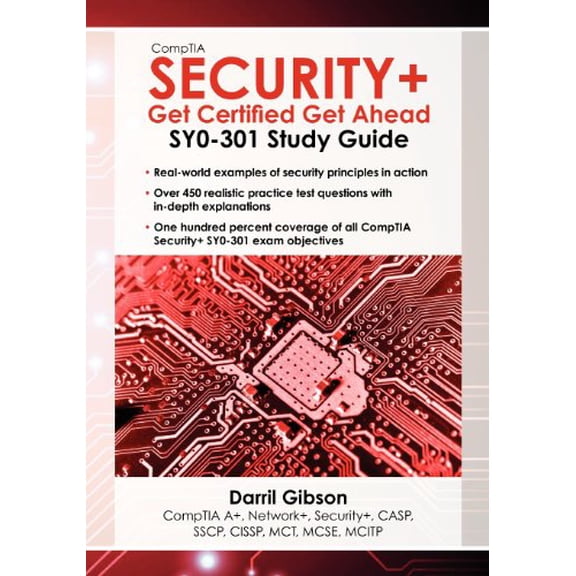 Pre-Owned CompTIA Security+: Get Certified Ahead SY0-301 Paperback Darril Gibson